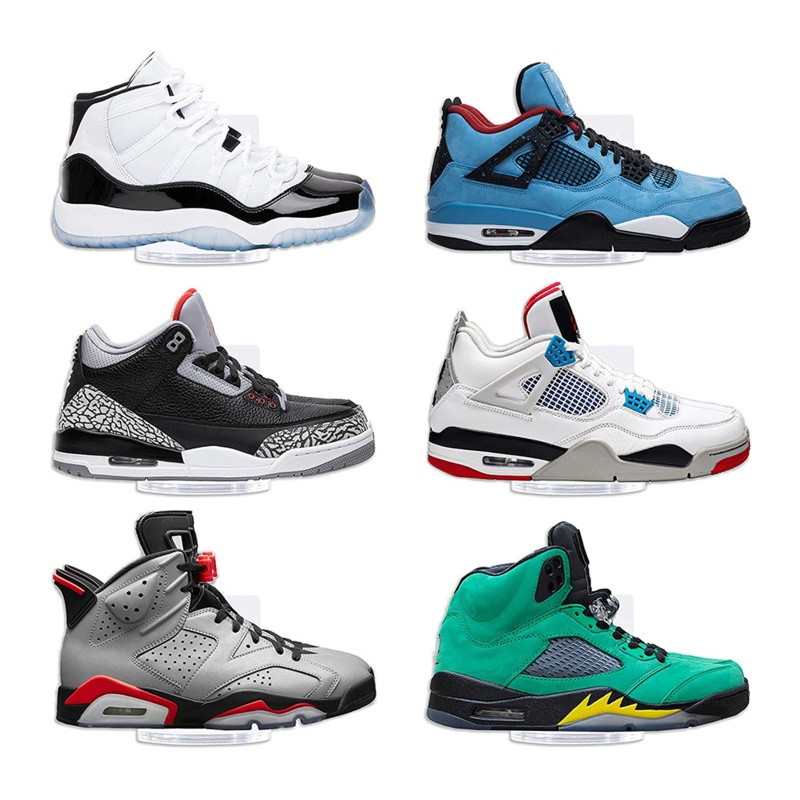 Set 6 Kệ Để Giày Gắn Tường Bằng Acrylic