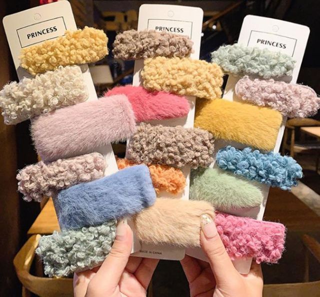 Combo 100 kẹp tóc đủ màu đủ mẫu