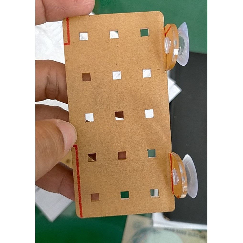 Vỉ mica acrylic ươm ráy,tấm nâng giá thể trồng rêu bucep , vỉ trồng cây thủy sinh, khay trồng rêu