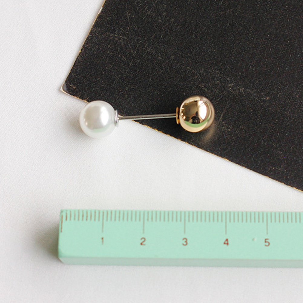 Ghim cài áo hình hoa đính ngọc trai giả thời trang cho nữ