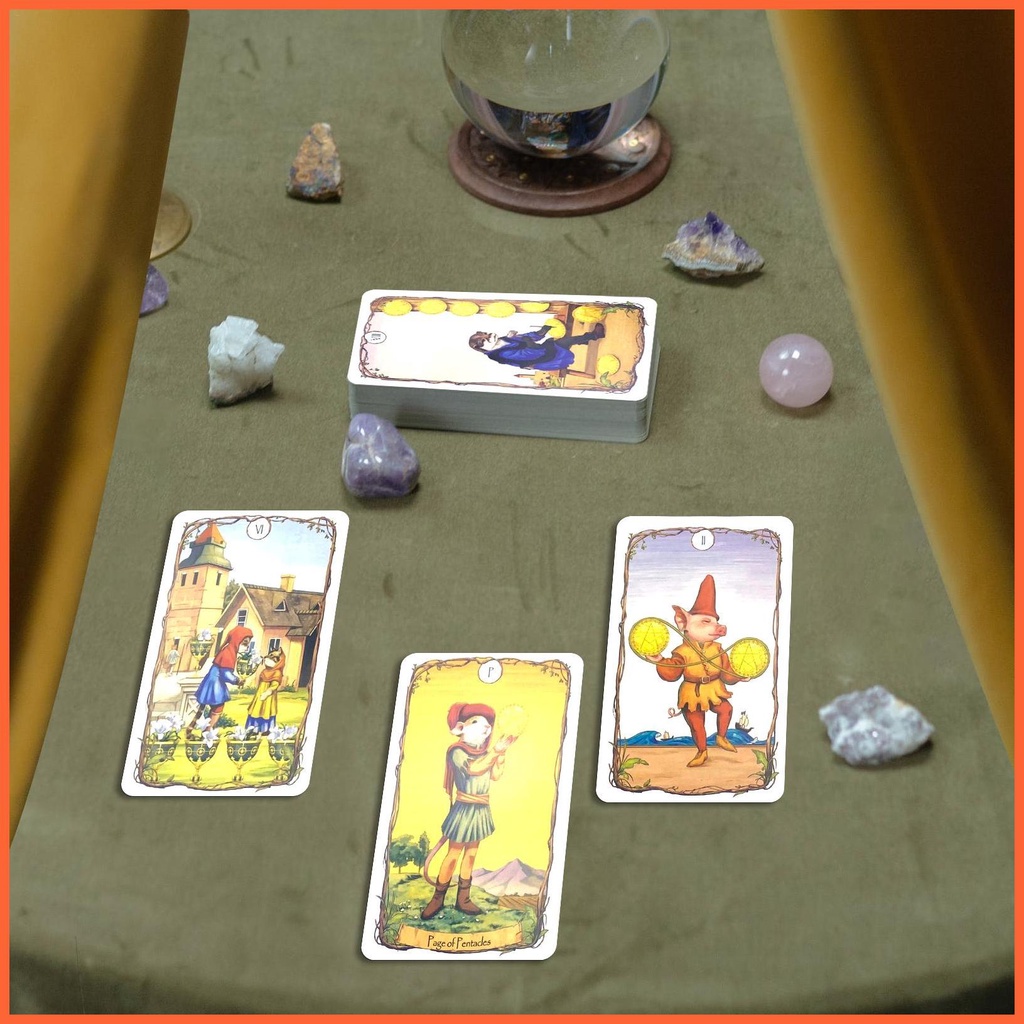 Bộ Bài Tarot Tiếng Anh Vui Nhộn Cho Gia Đình