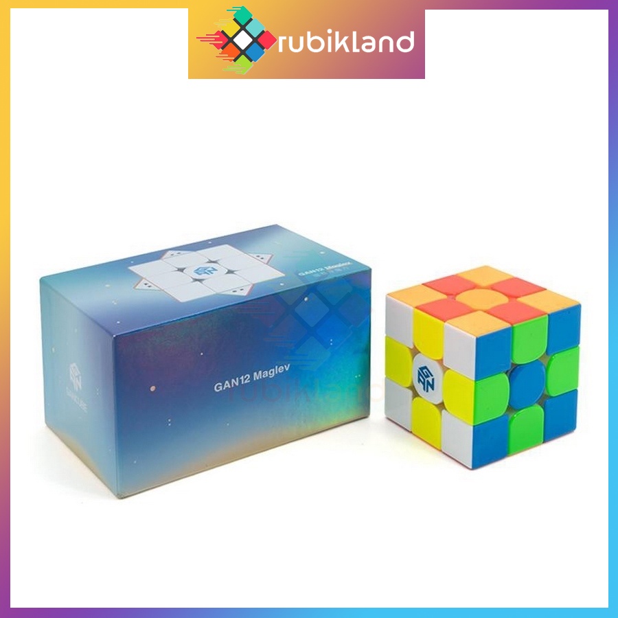 Rubik GAN 12 M Pro Maglev UV Có Nam Châm FLAGSHIP Cao Cấp Hãng GANCUBE Đồ Chơi Trí Tuệ