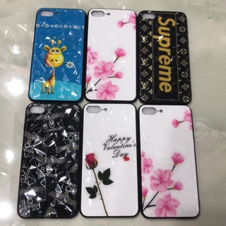 Ốp lưng iphone 7 plus/ 8 plus viền dẻo khắc 3d