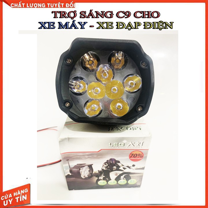 Đèn led c9 nhân led