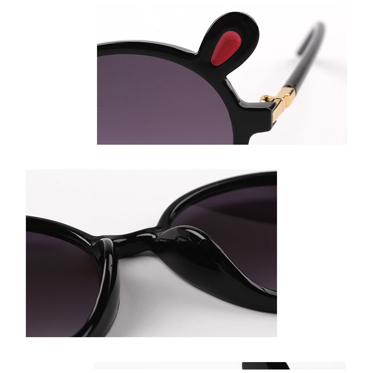 Kính mát phối tai thỏ đáng yêu cho bé