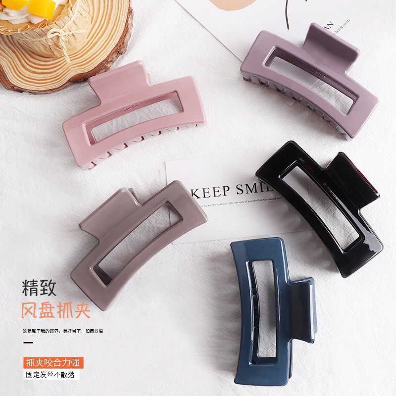 Kẹp Tóc Kiểu Dáng Đơn Giản Chất Liệu Acrylic KT_106