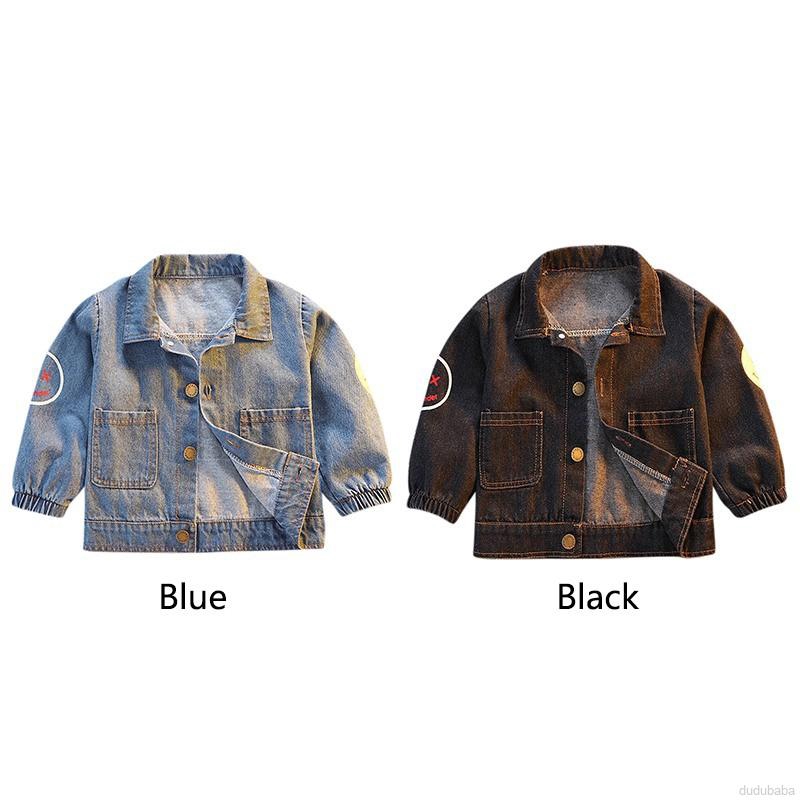 Áo khoác denim kiểu dáng xinh xắn đáng yêu cho bé 1-4 tuổi