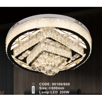 Đèn mâm vuông LED áp trần NC 90100/600 DAK LED