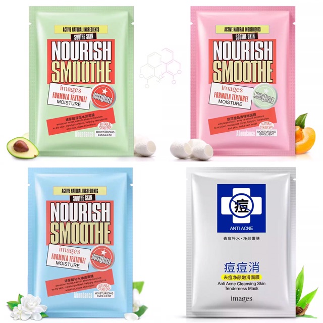 Combo Mix Mặt nạ Cao cấp bioaqua - images cấp ẩm | BigBuy360 - bigbuy360.vn