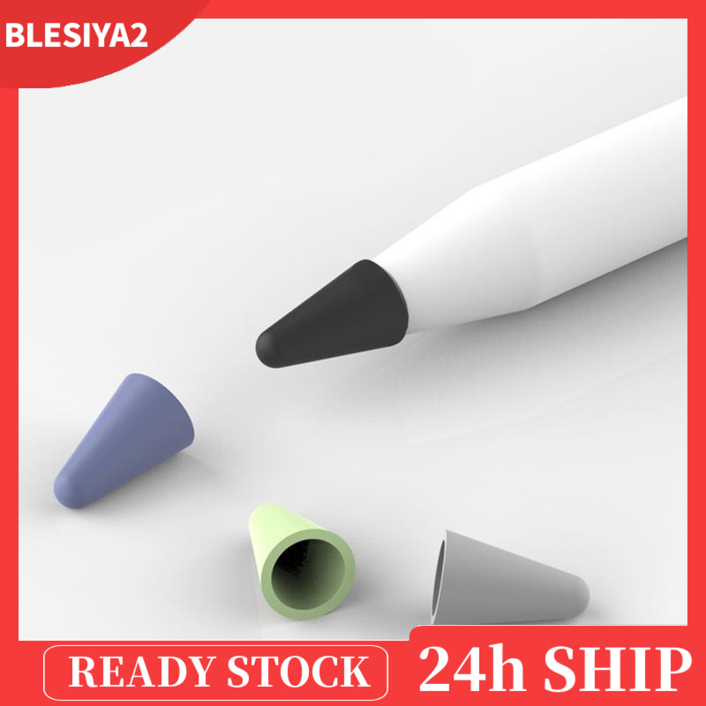 (Hàng Mới Về) Bộ 2 Đầu Bút Cảm Ứng Cao Cấp Cho Apple Pencil 1st / 2nd Gen