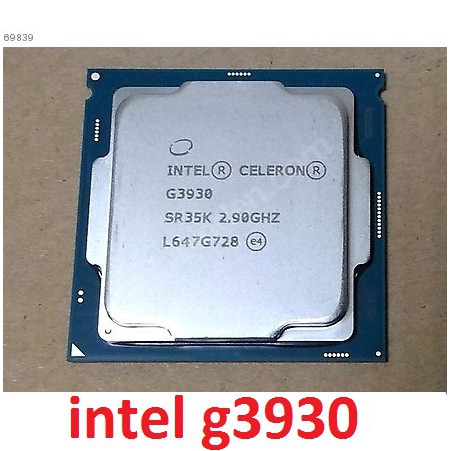 CPU Intel Celeron G3930 2.9 GHz 2MB HD Graphics 600 Kabylake