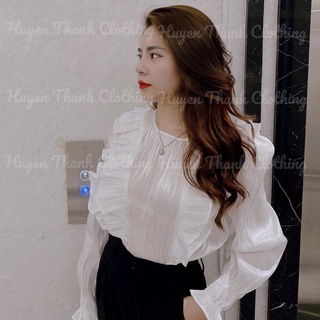 Áo sơ mi bèo vải tơ oranga cao cấp