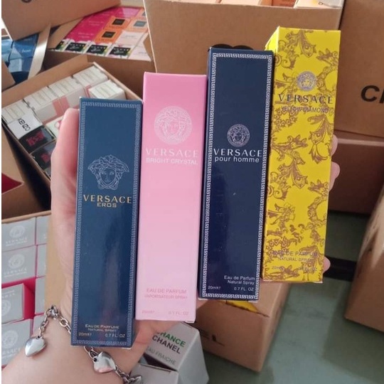 Nước hoa nam Ver.sace EROS chai mini 20ml dạng xịt- Mùi nam tính