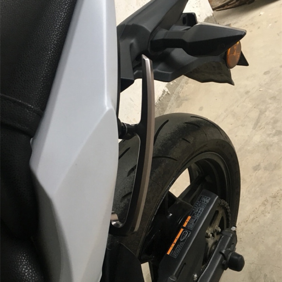 Tay Vịn Bằng Nhôm CNC Cho Xe Mô Tô Kawasaki Z650 2017-2022 Ninja 650