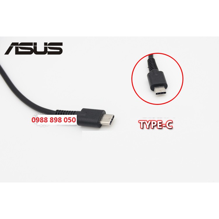 SẠC ASUS CHÂN TYPE-C 20V 3.25A 65W CHÍNH HÃNG