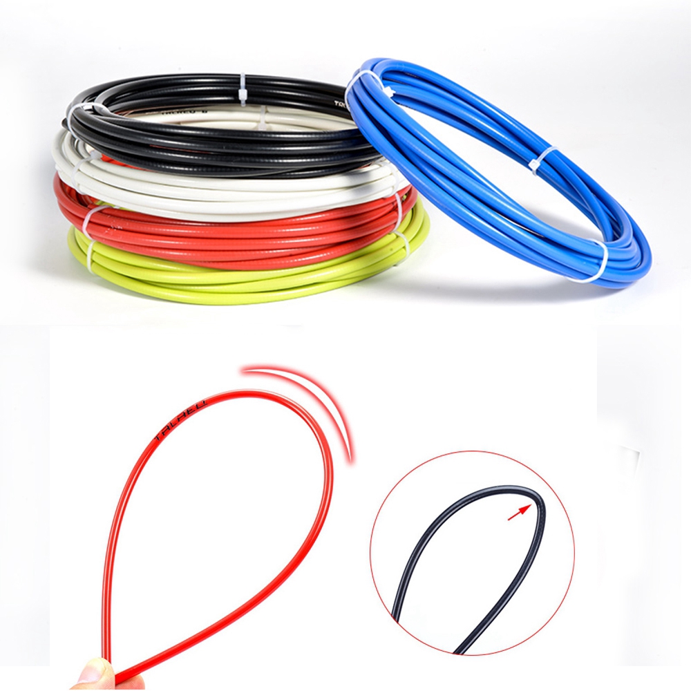 Dây Phanh 1/2/3m 6 Màu 4mm/5mm Cho Xe Đạp Leo Núi