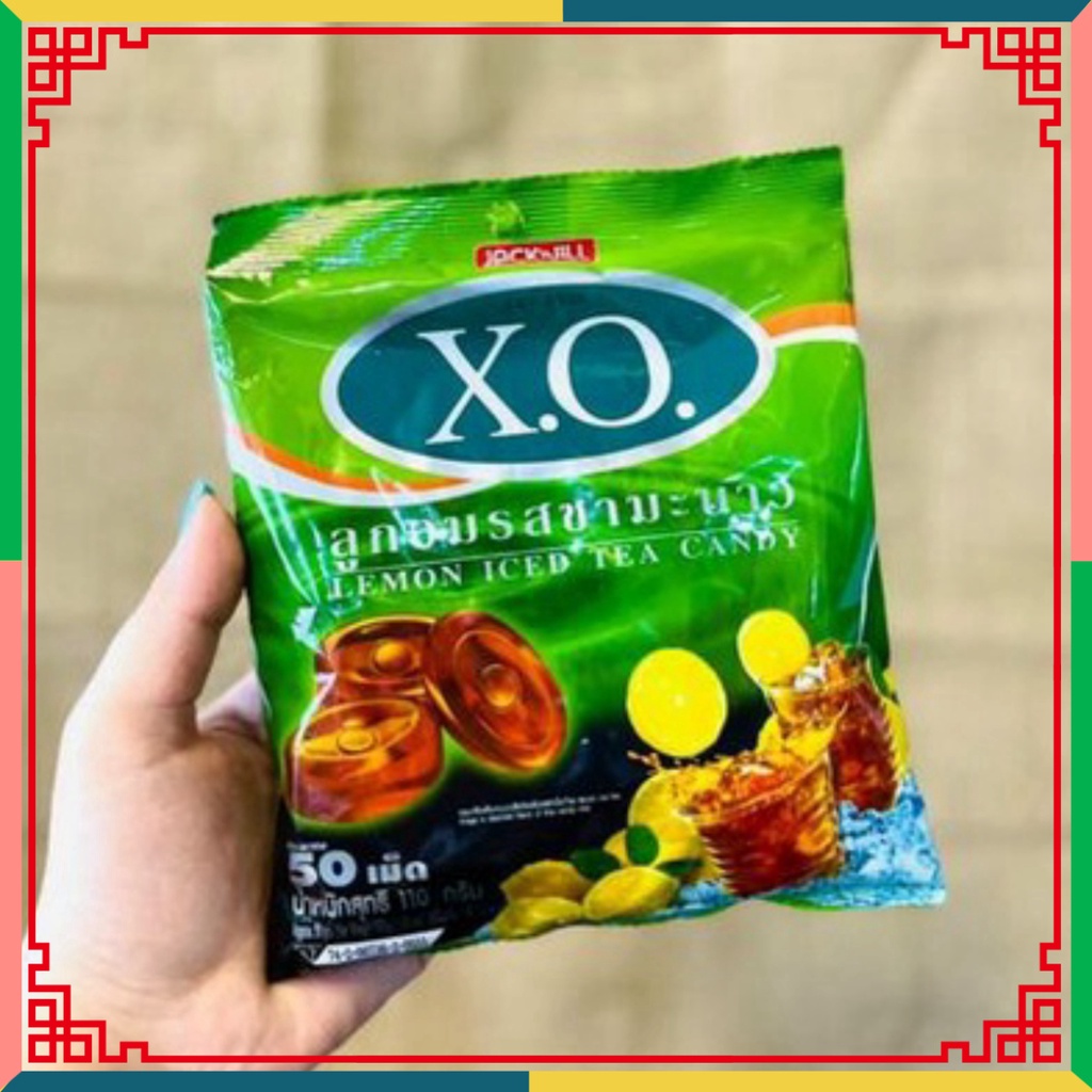 kẹo trà chanh x o 110g vị chanh tươi mát ( Đại lý Ngọc Toản)