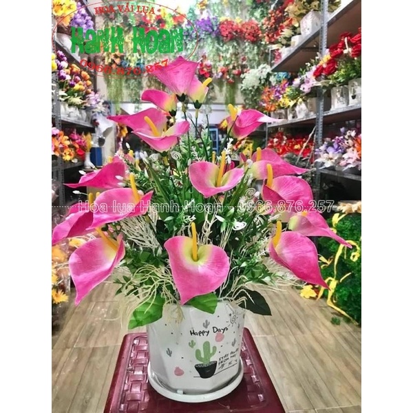 CHÙM HOA RUM NHUNG 14 BÔNG SIÊU XINH- HOA LỤA CAO CẤP