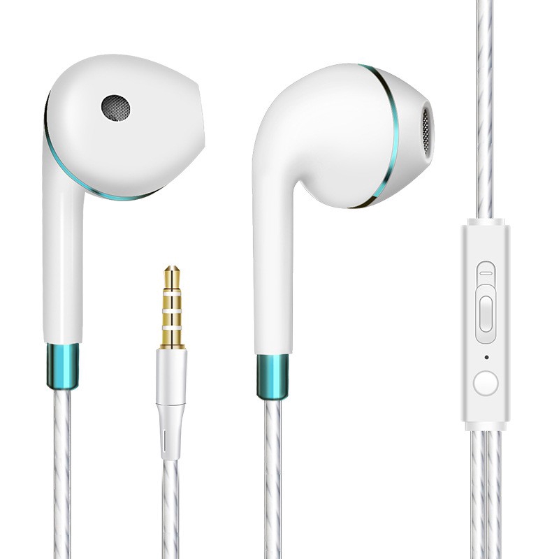 High Quality 3.5mm In Ear Earphone With Mic Stereo Bass Earphone Wired Sport Headset For Phone Mp3