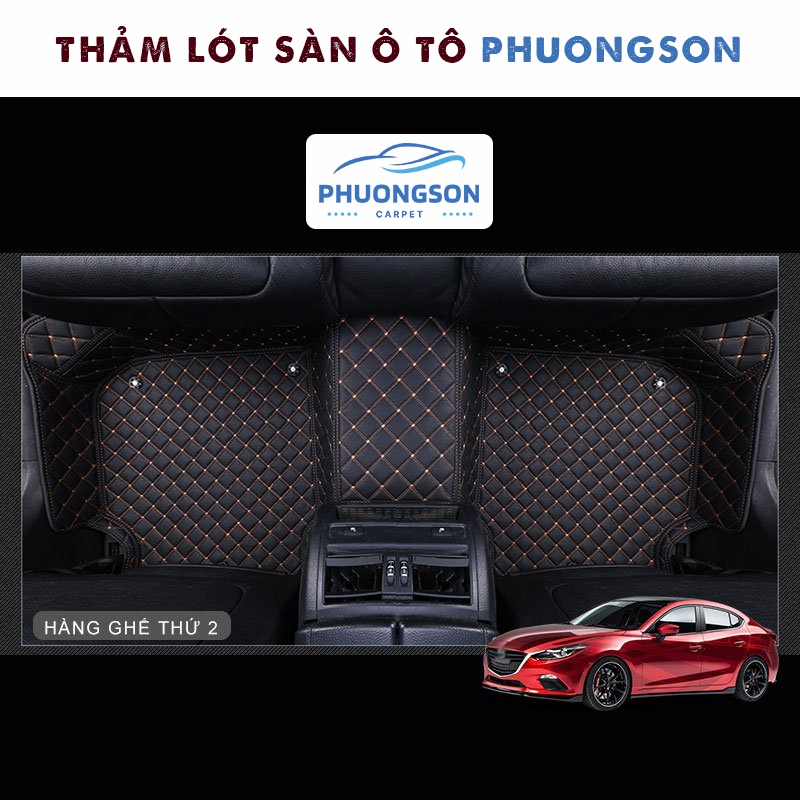Thảm lót sàn ô tô 5D 6D da Pu cao cấp cho xe Hyundai Tucson 2015-2021 chống nước, bảo vệ sàn xe