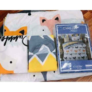 Freeship 99k TQ_Drap cotton house