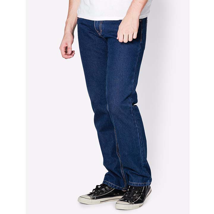 Quần jeans nam cao cấp ống suông trung niên hàng xịn có co dãn size từ 28 đến 36-XM032