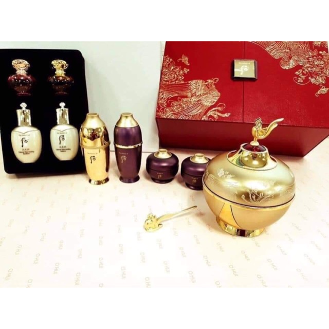 Set khuyến mãi kem dưỡng mắt trẻ hoá săn chắc da WHOO HWANYU IMPERIAL YOUTH EYE CREAM/ mỹ phẩm Ohui công ty chính hãng