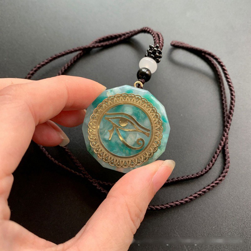 Dây Chuyền Mặt Hình Con Mắt Phong Cách Horus