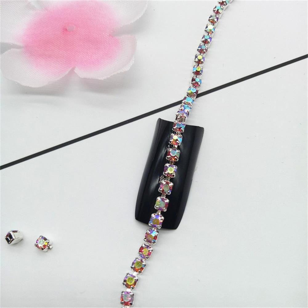 Hộp Phụ Kiện Trang Trí Móng Tay Nghệ Thuật Bằng Kim Loại Xinh Xắn