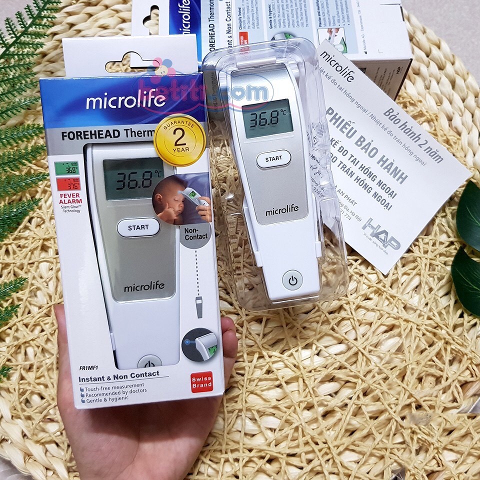 ✅ Nhiệt Kế Hồng Ngoại Đo Trán Microlife FR1MF1 không tiếp xúc -VT0017