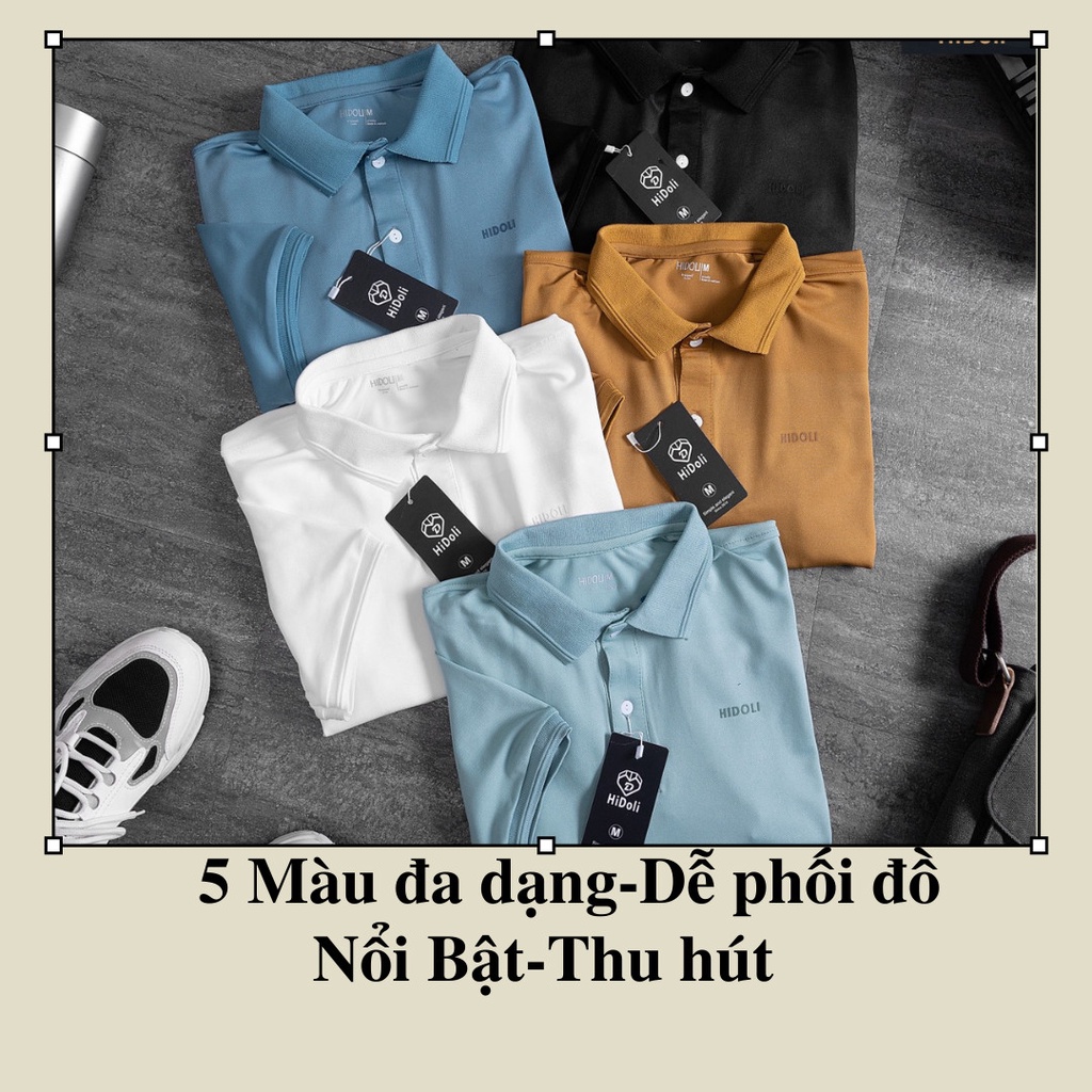 Áo thun nam cổ bẻ, áo polo nam chất liệu vải cá sấu Cotton mềm mịn chuẩn form DAJITO