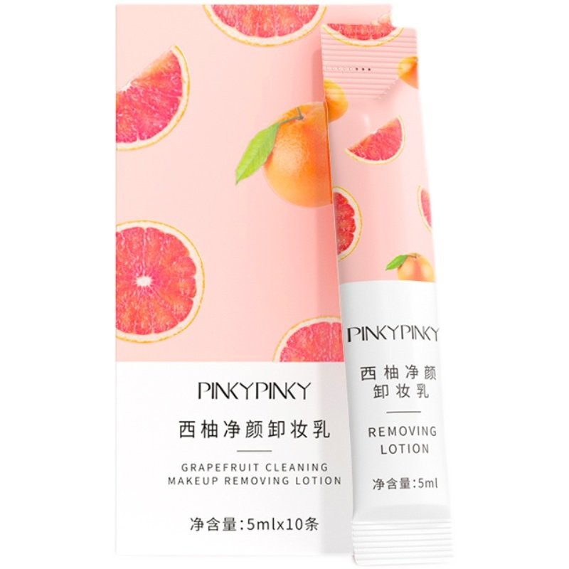 Sữa tẩy trang bưởi đào PINKY PINKY làm sạch dưỡng ẩm Grapefruit Cleaning Makeup Removing Lotion 5ml Pinkypinky PINK34 | BigBuy360 - bigbuy360.vn