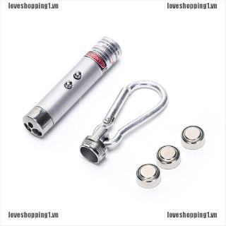 Bút Chiếu Tia Laser Đỏ 3 Trong 1