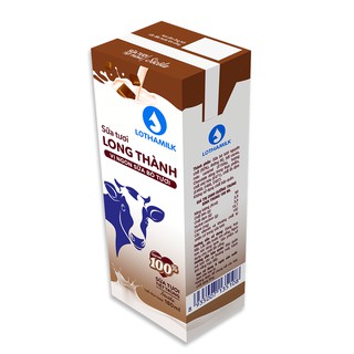 Sữa tươi tiệt trùng Lothamilk socola 180ml