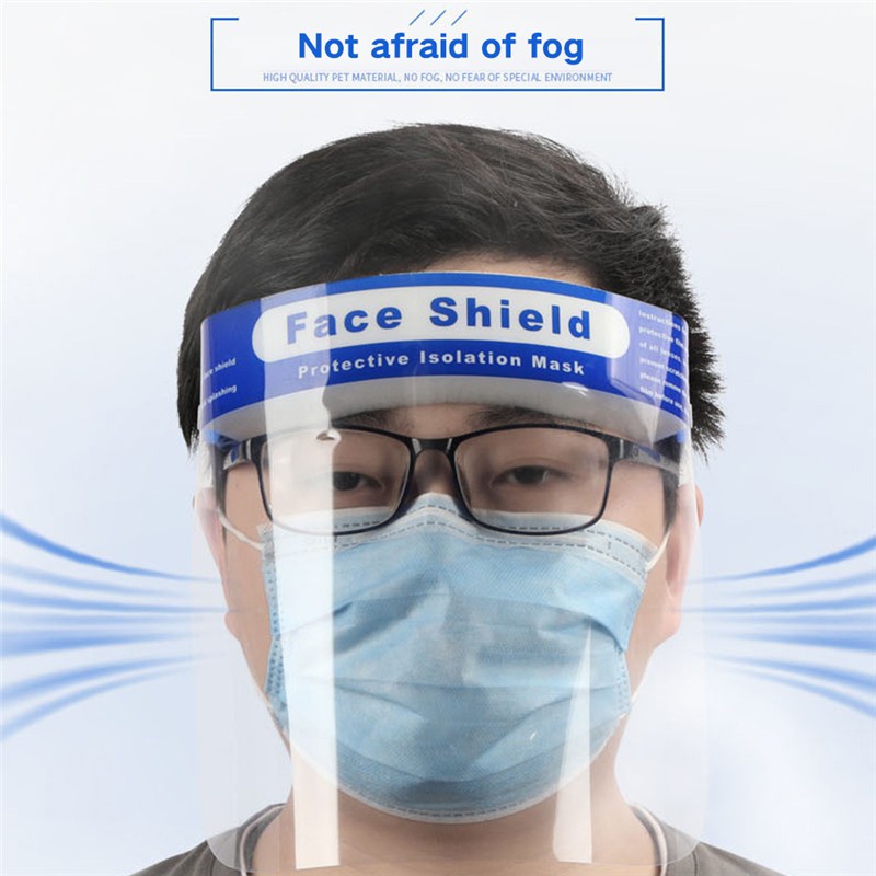 Kính FaceShield chống giọt bắn, kính bảo hộ che mặt phòng dịch y tế