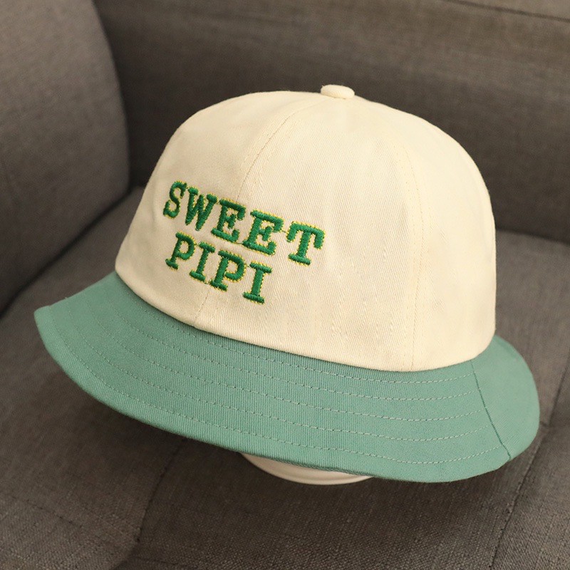 Mũ vành tròn dành cho bé trai bé gái mùa hè Sweet Pipi mã D30