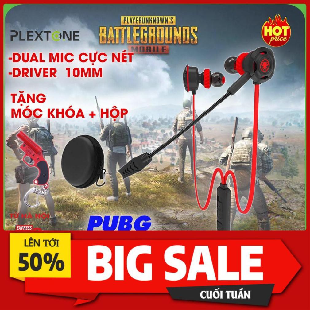 [XẢ HÀNG ] Tai nghe Plextone G30,Có mic,Cực hot,tặng móc khóa PUBG