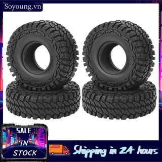 RC Set 4 Bánh Xe 120mm Chuyên Dụng Cho Xe Điều Khiển Scx10 Axi03007 D90 1 / 10