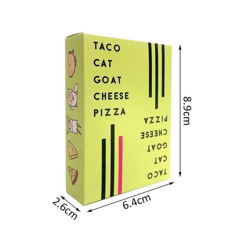 Taco Cat Goat Cheese Pizza- Board Game dễ chơi