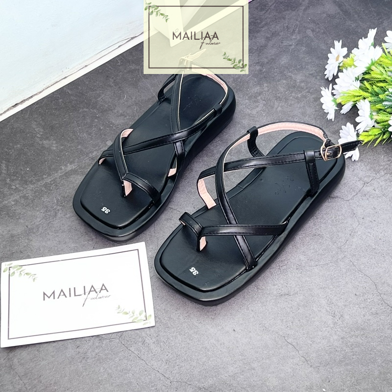 Sandal xuồng 3 phân MAILIAA quai xỏ ngón chiến binh