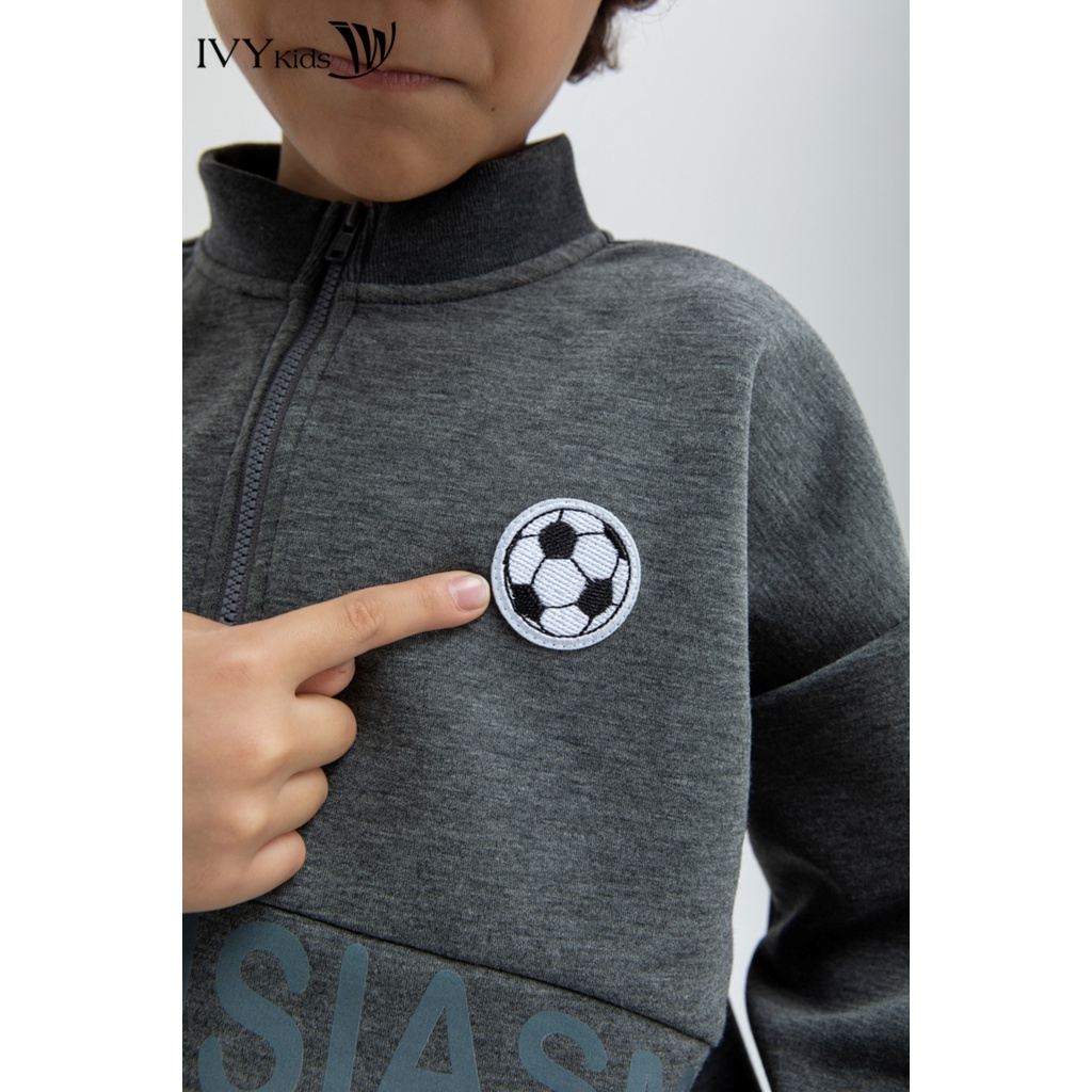 Áo thun bé trai ENTHUSIASM IVY moda MS 58K1078