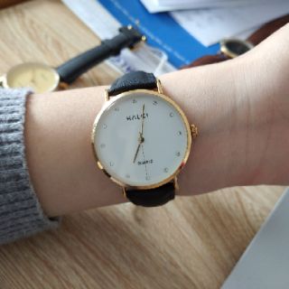 Đồng hồ nữ Halei 542 dây da cao cấp