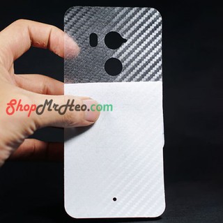 Bộ 3 Skin Dán Lưng HTC U11 Plus - U11+