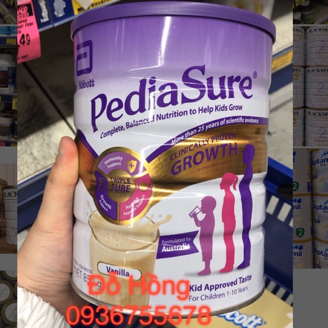 Sữa PediaSure 850g của Úc