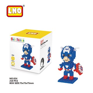 Đồ Chơi Lắp Ghép Mô Hình - Captain america 210 chi tiết