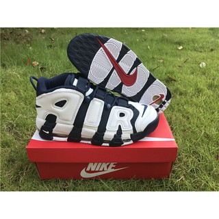 [ SALE 50% + FREE SHIP ] Giày Air More Uptempo White Blue