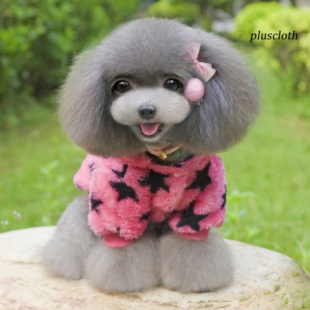 Áo Hoodie In Hình Ngôi Sao Dễ Thương Cho Thú Cưng