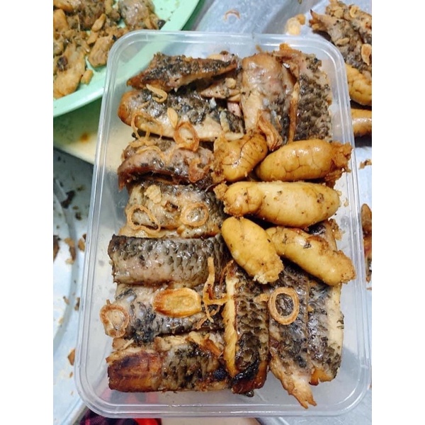 set cá rô đồng rim