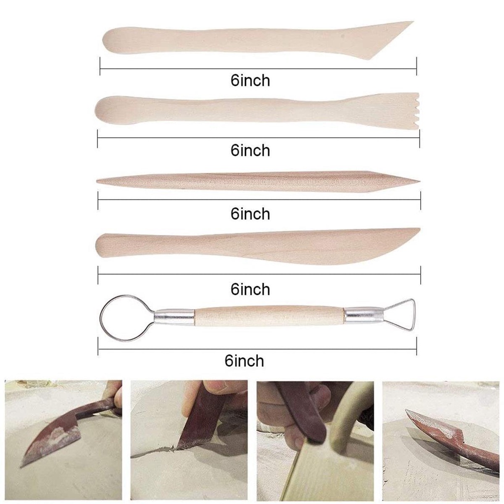 ELLSWORTH Dụng Cụ Điêu Khắc Đất Sét Chuyên Nghiệp Cho Người Mới Bắt Đầu