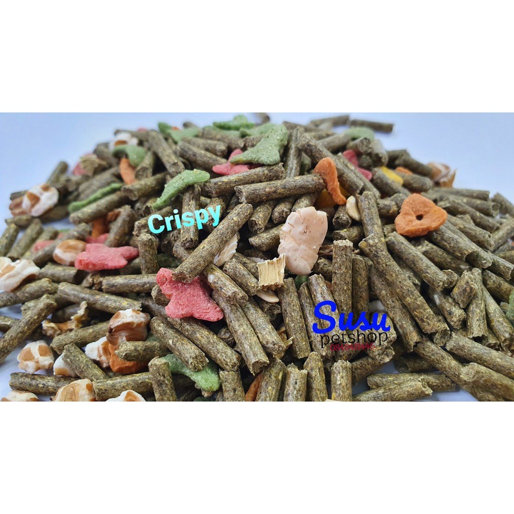 Cỏ nén Ngon mix nhiều Topping cho Thỏ